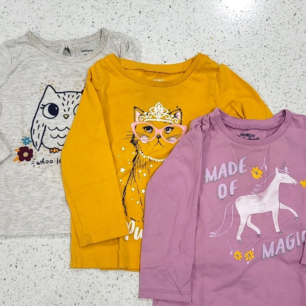 Carters/Oshkosh T-shirts - Picture 1 of 5